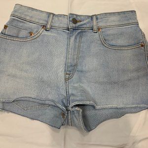 Jean shorts size m